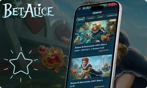 BetAlice Casino bonus