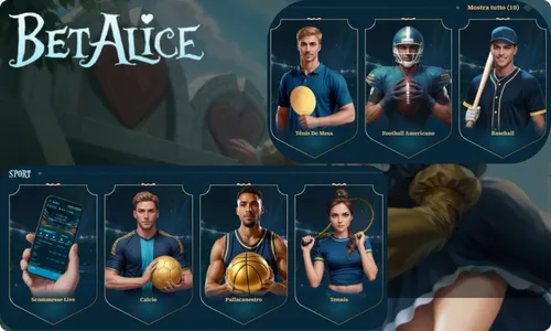 BetAlice Casino Scommesse Sport